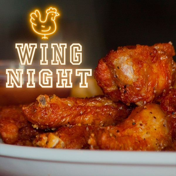 Wing Night – Thursdays