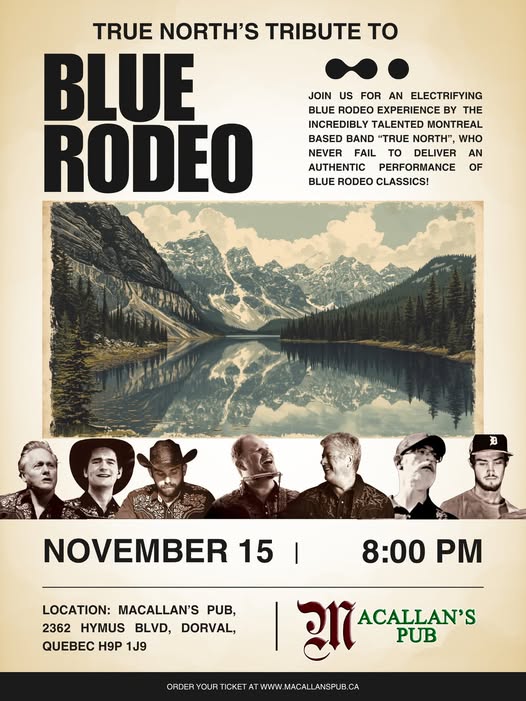 TRUE NORTH (Tribute To Blue Rodeo